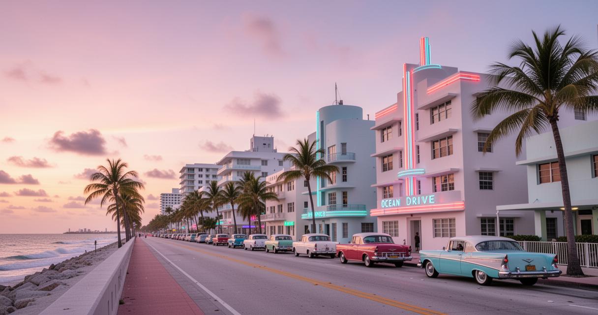 Architecture et design : explorez les avenues mythiques de Miami au fil de vos visites